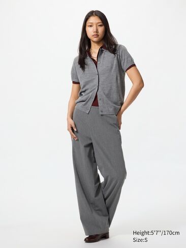 Uniqlo Smart Easy Pants | Stripe in Kuwait
