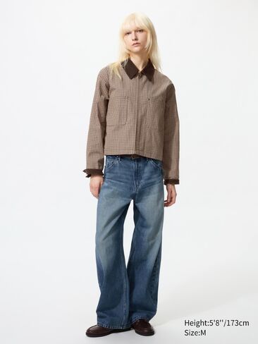Uniqlo Zip-Up Short Jacket | Pattern in Kuwait