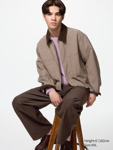 Uniqlo Zip-Up Short Jacket | Pattern in Kuwait