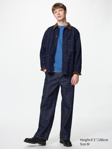Uniqlo المعطف | الدنيم in Kuwait