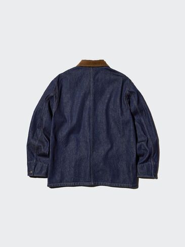 Uniqlo المعطف | الدنيم in Kuwait