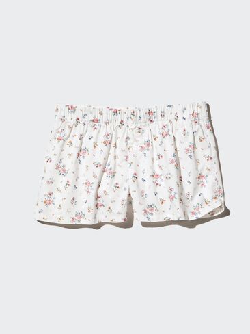 Uniqlo Cotton Boxer Easy Shorts | Print in Kuwait