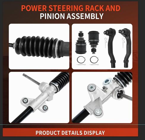 Drivesatr DR53010SR3010 4PCS رف التوجيه وتجميع الأجنحة ، FIT 1992-1995 لهوندا سيفيك/ 1993-1997 لـ Del Sol ، New ، Manual in Kuwait