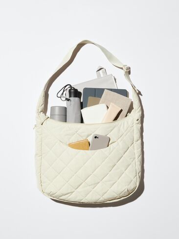 Uniqlo Quilted Puffy Shoulder Bag in Kuwait