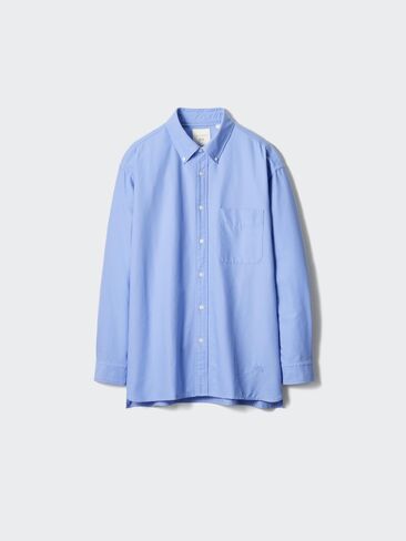 Uniqlo أكسفورد قميص المتضخم in Kuwait