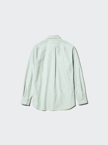Uniqlo Oxford Slim Shirt | Striped in Kuwait