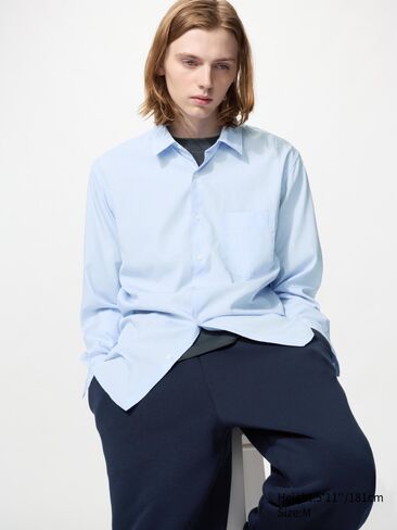 Uniqlo Broadcloth Shirt | Striped in Kuwait