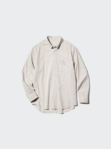 قميص UNIQLO الجوخ | يفحص in Kuwait
