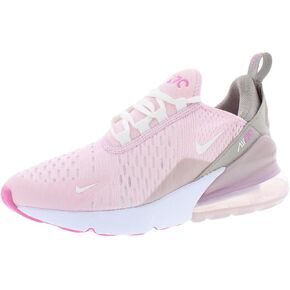 حذاء Nike Air Max 270 للأطفال الكبار (IB4435-663، رغوة وردية/رمادي جامعي/بنفسجي بلاتيني/أبيض قمة) مقاس 6.5 in Kuwait
