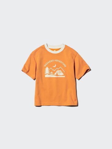 Uniqlo AIRism Cotton Graphic T-Shirt | Camp in Kuwait