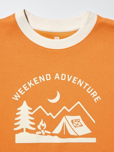 Uniqlo AIRism Cotton Graphic T-Shirt | Camp in Kuwait