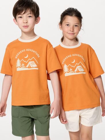 Uniqlo AIRism Cotton Graphic T-Shirt | Camp in Kuwait