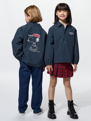 Uniqlo PEANUTS Coach Jacket in Kuwait