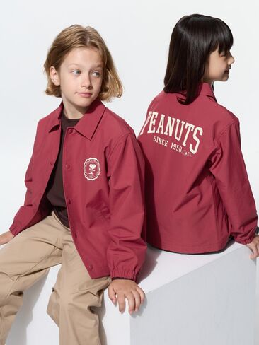 Uniqlo PEANUTS Coach Jacket in Kuwait