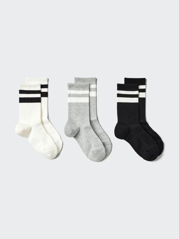 Uniqlo Socks 3 Pairs | Line in Kuwait