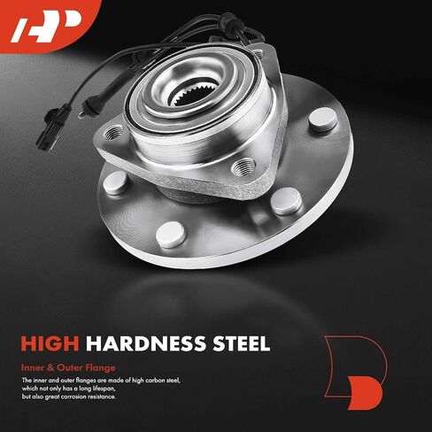 A-Premium Front Wheel Bearing وتجميع المحور مع ABS و 6-LUG متوافق مع نيسان تيتان 2017-2023 ، 4WD فقط in Kuwait