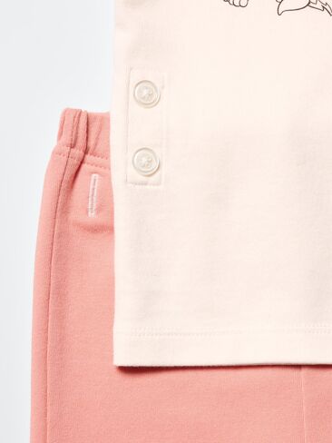 Uniqlo بيبي بيجامة جافة | كم قصير | دورية باو in Kuwait