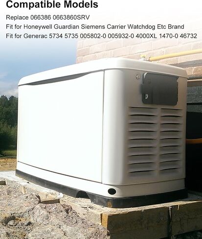 0663860SRV قطعة واحدة من مجموعة حامل الفرشاة مناسبة للعلامة التجارية Generac Guardian Honeywell إلخ، استبدل 066386 in Kuwait