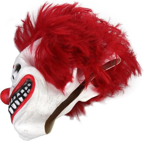 Scary Evil Clown Mask Halloween Horror Masks Full Head Latex Mask Party Costume Decorations in Saudi Arabia