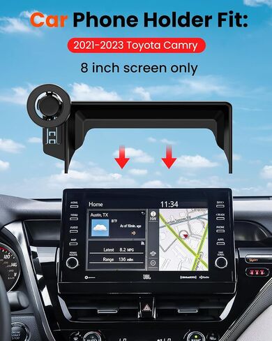 2021-2023 Camry for MagSafe Car Mount Auto Accessories Car Phone Holder Magnetic Phone Holder for Camry 2023 2022 2021 Compatible for iPhone 17 16 15 14 Pro Max Plus (21-23) in Saudi Arabia