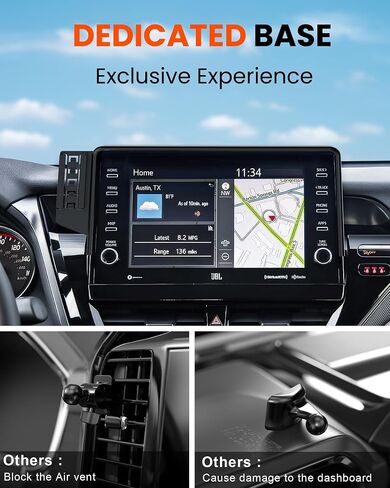 2021-2023 Camry for MagSafe Car Mount Auto Accessories Car Phone Holder Magnetic Phone Holder for Camry 2023 2022 2021 Compatible for iPhone 17 16 15 14 Pro Max Plus (21-23) in Saudi Arabia