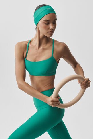 Alo Yoga Airlift Headband - Emerald Isle - Emerald Isle / One Size in Saudi Arabia