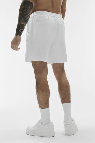 Alo Yoga 7" Linen Days Short - White in Saudi Arabia
