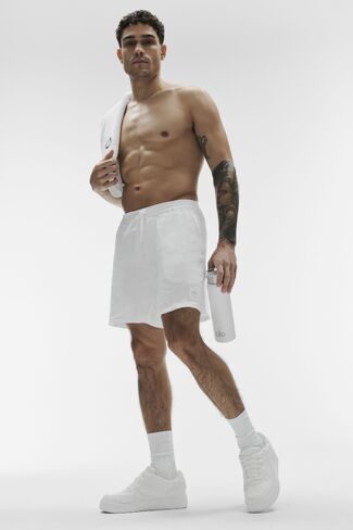 Alo Yoga 7" Linen Days Short - White in Saudi Arabia