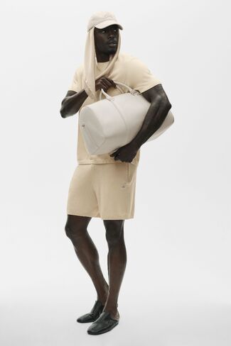 Alo Yoga 7" Cotton Cashmere Ever Soft Short - Sandy Beige in Saudi Arabia