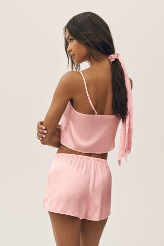 Alo Yoga Silk Blend Radiance Tank - Sundrenched Pink in Saudi Arabia
