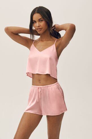 Alo Yoga Silk Blend Radiance Tank - Sundrenched Pink in Saudi Arabia
