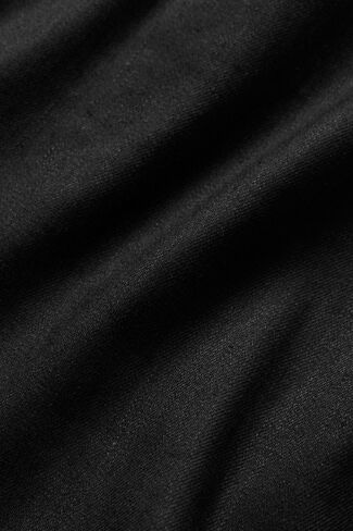 Alo Yoga Linen Blend Riviera بنطال بأرجل واسعة - أسود in Kuwait