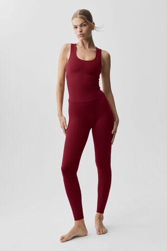 Alo Yoga ALO Softculpt Define Legging - صيفي رومانسي أحمر in Kuwait