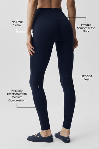 Alo Yoga ALO Softculpt 7/8 Define Legging - كحلي in Kuwait