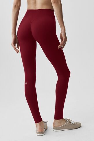 Alo Yoga ALO Softculpt 7/8 Define Legging - صيفي رومانسي أحمر in Kuwait