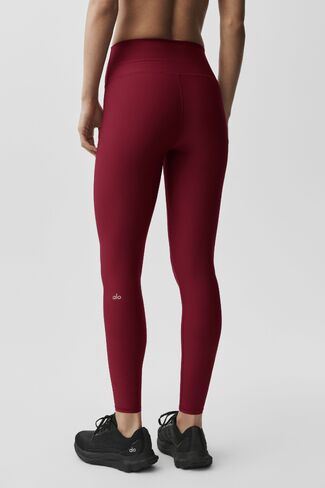 Alo Yoga 7/8 High-Waist Airlift Legging - Summer Romance Red in Saudi Arabia
