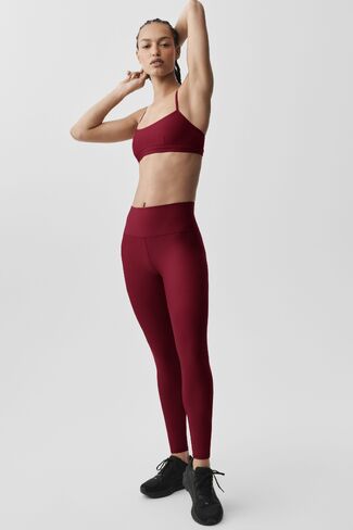 Alo Yoga 7/8 High-Waist Airlift Legging - Summer Romance Red in Saudi Arabia