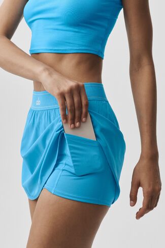 Alo Yoga Match Point Tennis Skirt - Azure Blue in Saudi Arabia