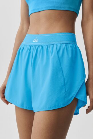 Alo Yoga Match Point Short - Azure Blue in Kuwait