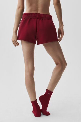 Alo Yoga Accolade Short - Summer Romance Red in Kuwait