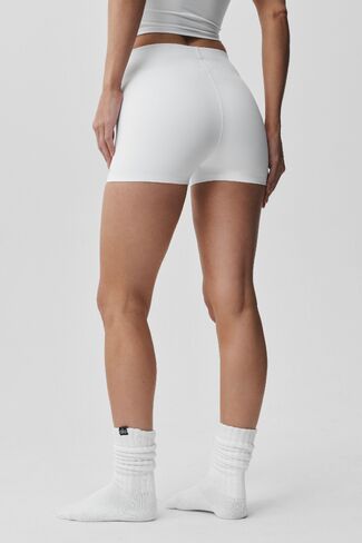 Alo Yoga 2" ALO Softsculpt Mid-Rise Short - White in Kuwait