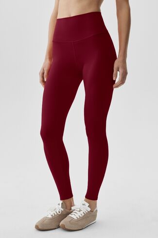 Alo Yoga ALO Softsculpt High-Waist 7/8 Legging - Summer Romance Red in Saudi Arabia