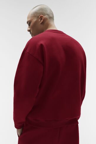 Alo Yoga Accolade Crew Neck Pullover - Summer Romance Red in Saudi Arabia