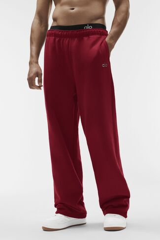 Alo Yoga Accolade Straight Leg Sweatpant - Summer Romance Red in Kuwait