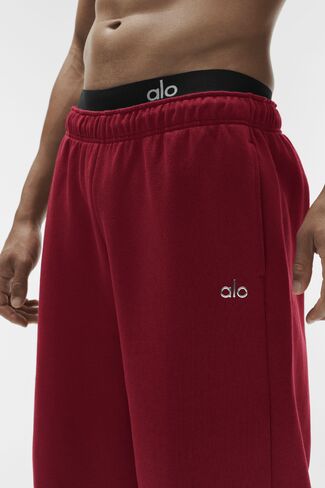 Alo Yoga Accolade Straight Leg Sweatpant - Summer Romance Red in Kuwait