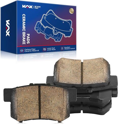 KAX Ceramic Rear Brake Pads-D536 MT0262 Fit For Acura TL 1999-2008, Honda CR-V 2002-2004, Honda Element 2003-2011, Acura RDX 2007-2012, Acura RL 1996-2004, Acura CL 2001-2003 in Saudi Arabia