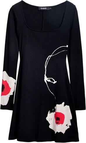 Desigual Women's Short Floral Dress in Saudi Arabia