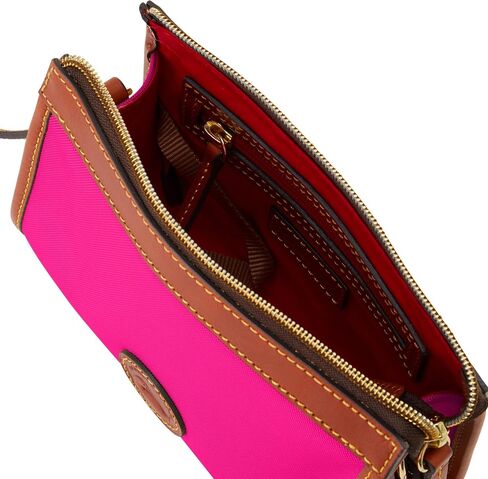 Dooney & Bourke Handbag, Nylon Small East West Crossbody | Black in Saudi Arabia