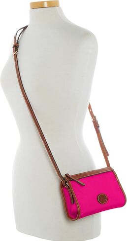 Dooney & Bourke Handbag, Nylon Small East West Crossbody | Black in Saudi Arabia