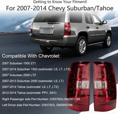 ضوء الذيل السائق الخارجي يتوافق مع 2014 2015 2016 2017-2021 Jeep Grand Cherokee (WK2) LAREDO LIMITED TAIL LAMP EXCOARY LEFT SIDE CH2805120 in Kuwait